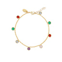 Bracelet Loulou multi-stone NILAI