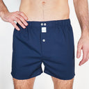 Boxer SIXTINE'S Bleu foncé uni