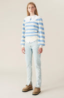 Jeans GANNI WASHED DENIM MID-WAIST SLIM