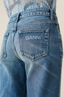 Jeans GANNI WASHED DENIM MID-WAIST RELAXED FIT