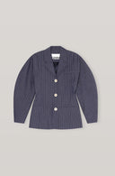 Blazer GANNI STRETCH À RAYURES
