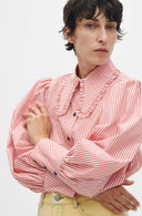 chemise Ganni STRIPED OVERSIZED