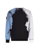 sweat Stone Island À SATURATION DE MOUVEMENT BLEU CLAIR HOMME
