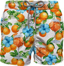 balneaires MC2 SAINT-BARTH Man classic swim shorts with cocktail print