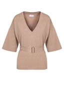 Blouse AME Bae | Taupe