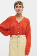 cardigan Ganni RELAXED MOHAIR