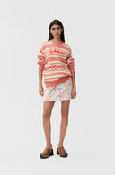 pull Ganni WOOL PULLOVER