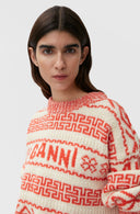 pull Ganni WOOL PULLOVER