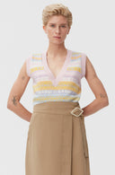 gilet Ganni V-NECK VEST