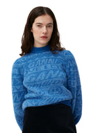 pull Ganni logo pullover