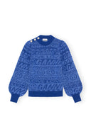 pull Ganni logo pullover
