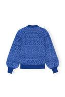 pull Ganni logo pullover