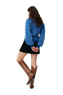 pull Ganni logo pullover