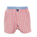 boxer MC ALSON M4305 - Checkered red & blue