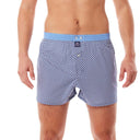 boxer MC ALSON M4341 - Diamonds blue