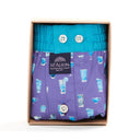 boxer MC ALSON M4361 - Cocktails purple