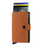 Miniwallet Perforated Cognac Secrid