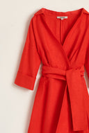 robe NATAN COLLECTION  EN TOILE DE COTON, RAMIE ET SOIE