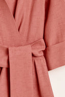 robe NATAN COLLECTION EN TOILE DE COTON, RAMIE ET SOIE