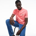 polo LACOSTE slim fit en petit piqué uni