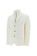 BLAZER IN NUAGE WITH MONOGRAM DETAILING HERNO