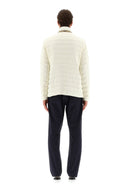 BLAZER IN NUAGE WITH MONOGRAM DETAILING HERNO