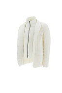 BLAZER IN NUAGE WITH MONOGRAM DETAILING HERNO