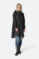 impermeable noir Ilse Jacobsen
