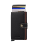 Miniwallet Saffiano Brown Secrid
