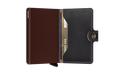 Miniwallet Saffiano Brown Secrid