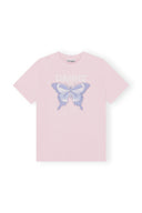 butterfly relaxed t-shirt Ganni