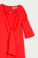 robe Natan Collection DRESS IN LIGHT TEXTURED CREPE