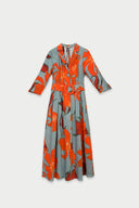 robe Natan Collection EN COTON CLOQUÉ IMPRIMÉ