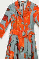 robe Natan Collection EN COTON CLOQUÉ IMPRIMÉ