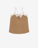 top IRO CARACO À DENTELLE BERWYN