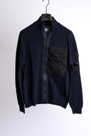 Cotton Mixed Zipped Knit C.P. Company eclips