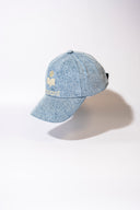 casquette Isabel Marant Étoile denim beu