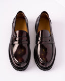 chaussure Henin uragano bordo