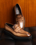 chaussure ZAMPIERE DELAVE MARRONE