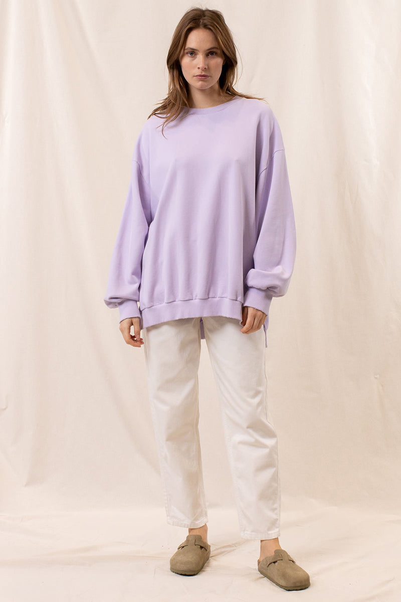 Sweat couleur online lila femme