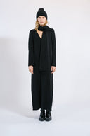 AME Edouard Wool Scarf | Black