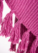 echarpe ESSENTIEL écharpe en côtes lilas