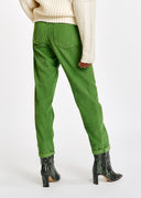 pantalon ESSENTIEL Pantalon en velours vert