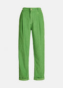 pantalon ESSENTIEL Pantalon en velours vert