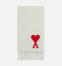 Oversized Ami De Coeur Scarf PALE GREEN