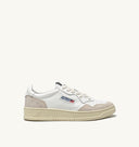 BASKET AUTRY MEDALIST LOW EN CUIR BLANC ET DAIM