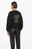 sweat Anine Bing KENNY SWEATSHIRT GOLD WINGS