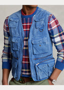 Gilet Ralph Lauren utilitaire en chino