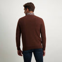 pull State of Art Pull en laine mérinos - brique uni