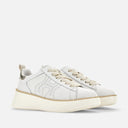 sneakers Hogan Rebel Argente Blanc